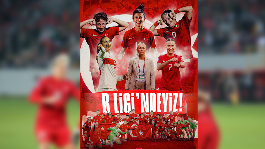 A Milli Kadın Futbol Takımı Çorum'da Lüksemburg'u tek golle devirerek Uluslar B Ligi'ne çıkmayı garantiledi