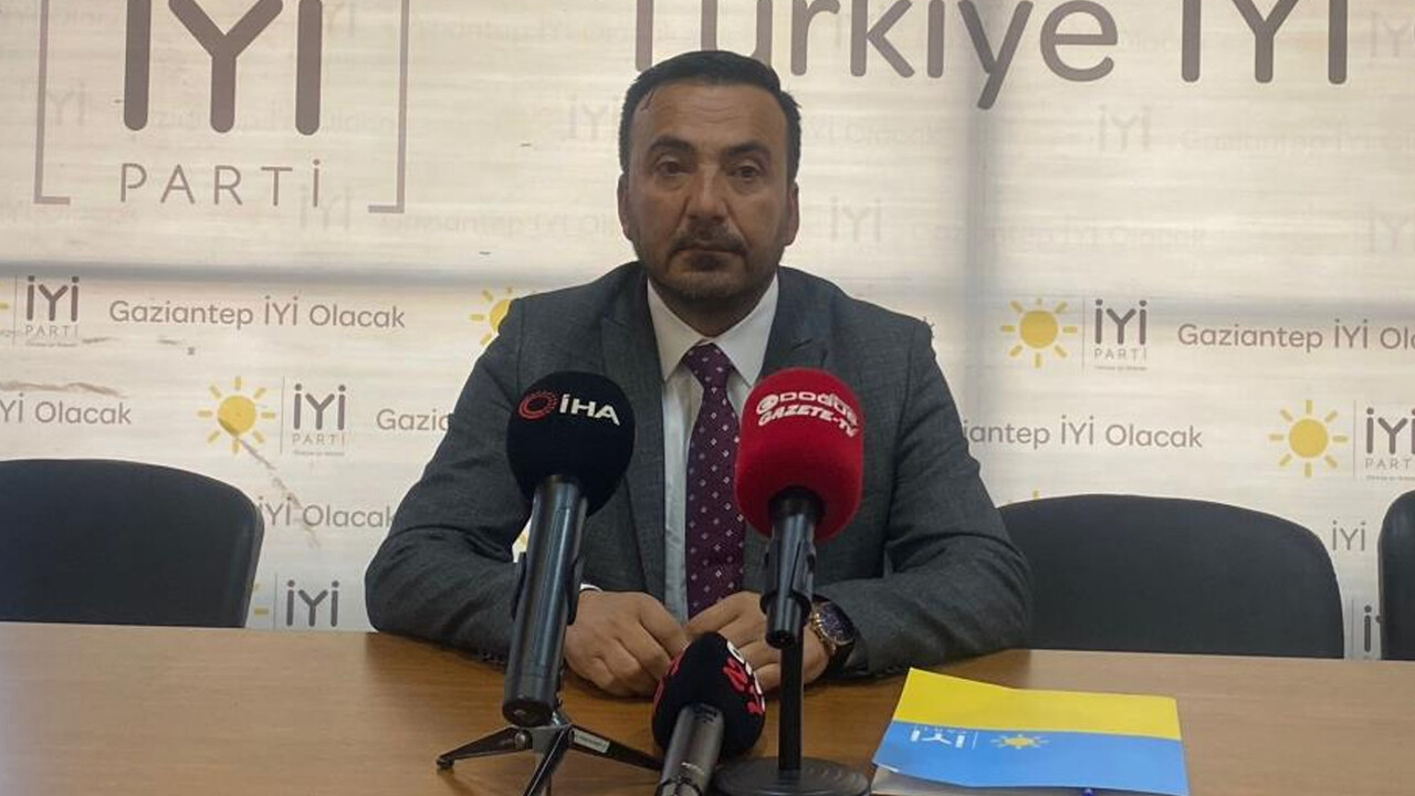 İYİ Parti'de istifa krizi! Gaziantep İl Başkanı Başaran istifa etti İYİ Parti'de istifa krizi! Gaziantep İl Başkanı Başaran istifa etti