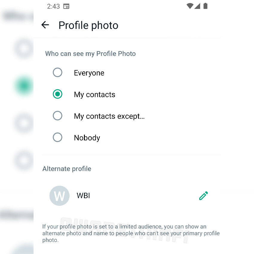 whatsapp alternatif profil resmi