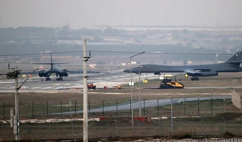 ABD’nin 'B-1B' bombardıman uçakları İncirlik Hava Üssü'ne indi ABD’nin 'B-1B' bombardıman uçakları İncirlik Hava Üssü'ne indi
