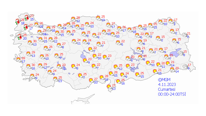 Meteoroloji saat verdi! İstanbul ve çok sayıda il için kuvvetli yağış uyarısı