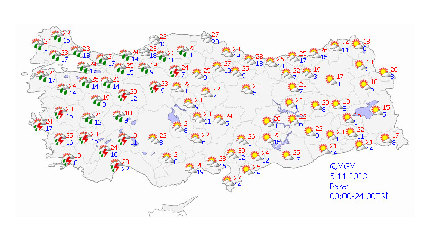 Meteoroloji saat verdi! İstanbul ve çok sayıda il için kuvvetli yağış uyarısı