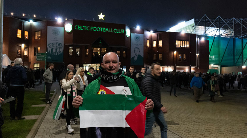Celtic Kulübü Filistin'e destek veren taraftarlarının iç saha maçlarına gelmesini yasakladı Celtic Kulübü Filistin'e destek veren taraftarlarının iç saha maçlarına gelmesini yasakladı