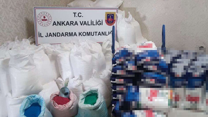 Başkent'te ele geçirildi! Piyasaya sürülecekti, tam 50 milyon lira değerinde Başkent'te ele geçirildi! Piyasaya sürülecekti, tam 50 milyon lira değerinde