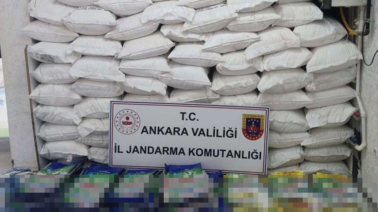 Başkent'te ele geçirildi! Piyasaya sürülecekti, tam 50 milyon lira değerinde Başkent'te ele geçirildi! Piyasaya sürülecekti, tam 50 milyon lira değerinde