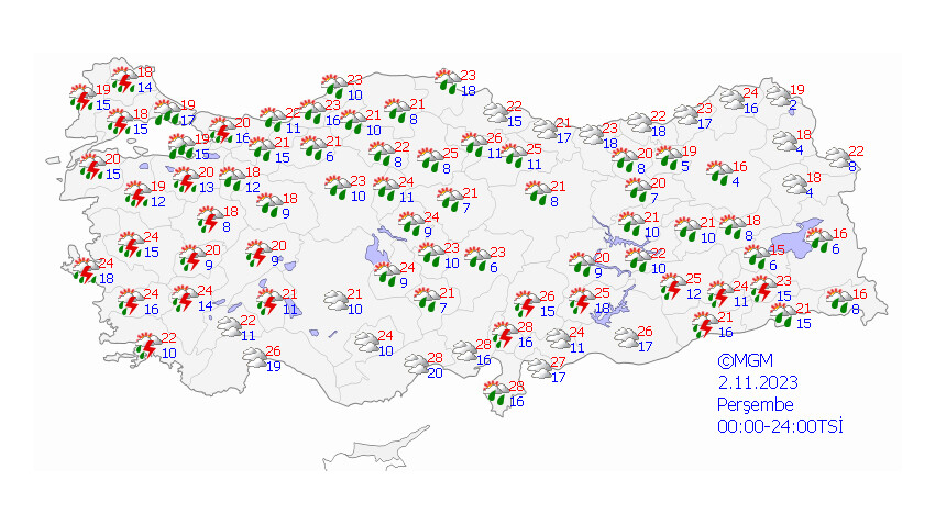 Şemsiyeleri hazırlayın! İstanbul da dahil 11 il için çok kuvvetli yağış geliyor, sel ve baskınlara dikkat Şemsiyeleri hazırlayın! İstanbul da dahil 11 il için çok kuvvetli yağış geliyor, sel ve baskınlara dikkat