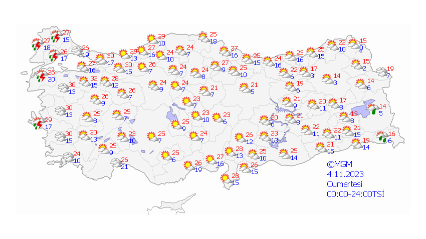 Şemsiyeleri hazırlayın! İstanbul da dahil 11 il için çok kuvvetli yağış geliyor, sel ve baskınlara dikkat Şemsiyeleri hazırlayın! İstanbul da dahil 11 il için çok kuvvetli yağış geliyor, sel ve baskınlara dikkat