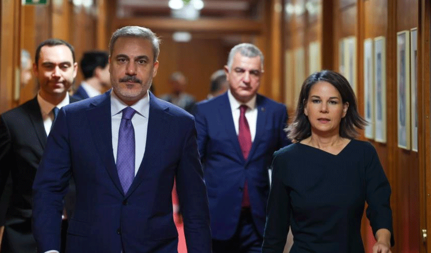 Bakan Fidan Alman mevkidaşıyla görüştü Bakan Fidan Alman mevkidaşıyla görüştü