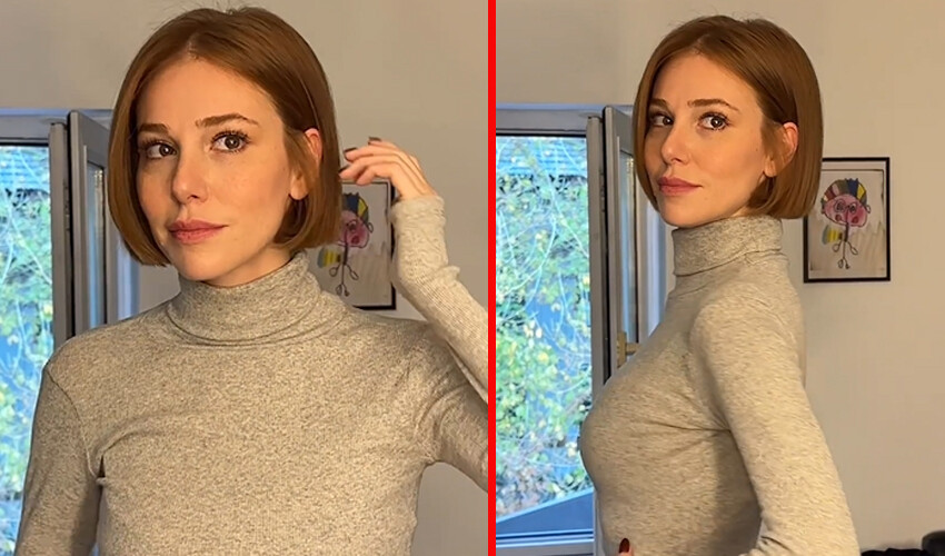 Saçlarını kısacık kestiren Elçin Sangu takipçilerini ikiye böldü Saçlarını kısacık kestiren Elçin Sangu takipçilerini ikiye böldü