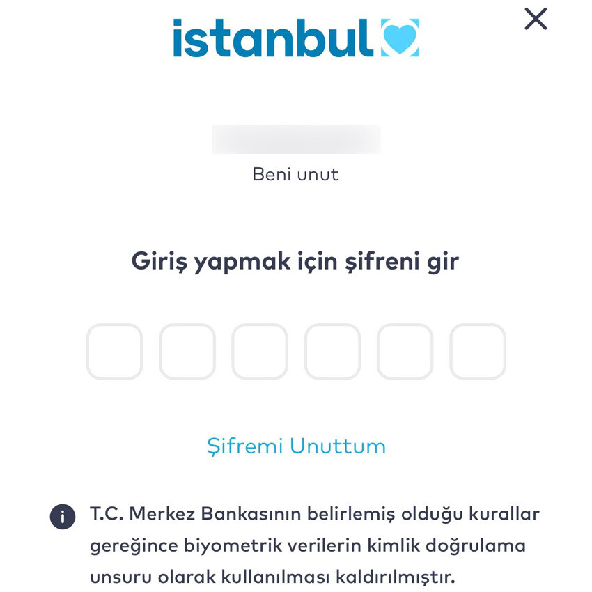İstanbulkart Mobil uygulamasında ilginç karar! Parmak izi ve yüz tanıma ile giriş neden durduruldu? istanbulkart yüz tanıma yasaklandı
