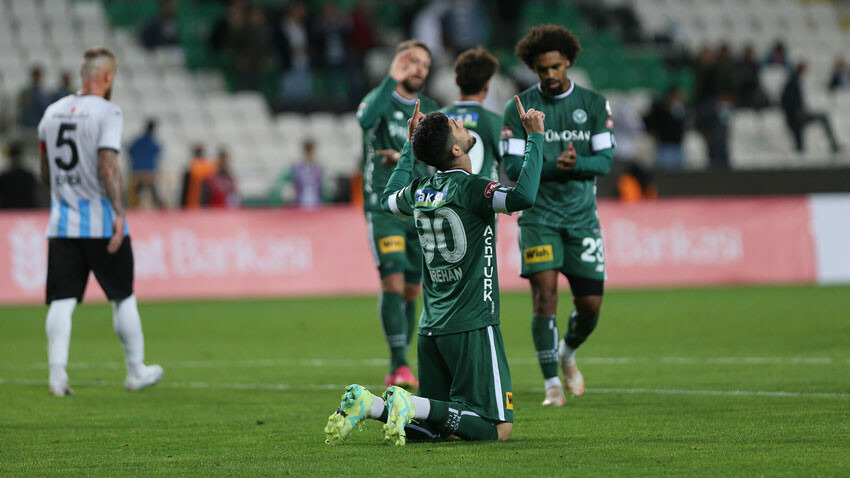 Konyaspor Kupa'da TFF 3. Lig ekibi Erbaaspor'u 3-0 yenerek 4. tura yükseldi Konyaspor Kupa'da TFF 3. Lig ekibi Erbaaspor'u 3-0 yenerek 4. tura yükseldi