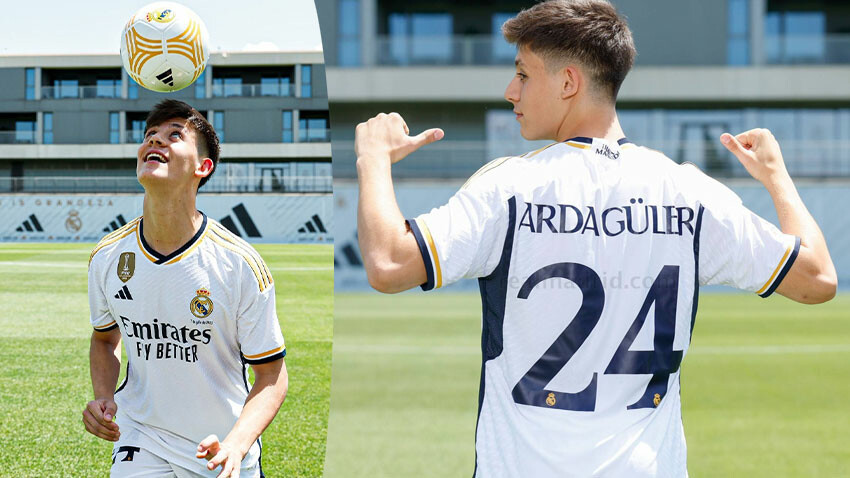 Arda Güler sahneye çıkıyor! Türk yıldız ilk kez Real Madrid forması giyecek Arda Güler 10 real