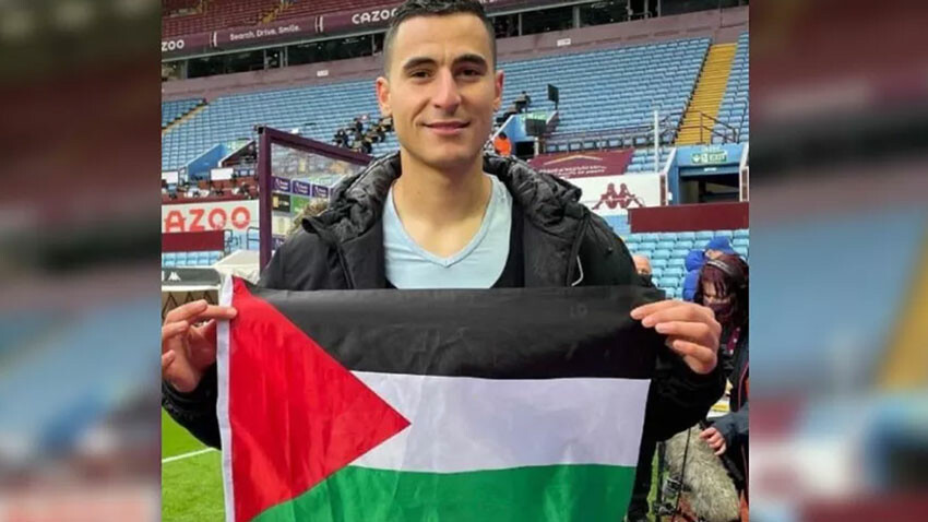 Anwar El Ghazi kurucuları Yahudi olan Mainz 05'e inat bir Filistin paylaşımı daha yaptı Anwar El Ghazi kurucuları Yahudi olan Mainz 05'e inat bir Filistin paylaşımı daha yaptı