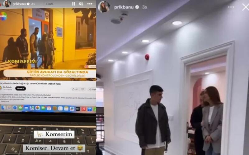 Son dakika... Dilan Polat'ın ardından bir gözaltı daha! Banu Parlak adliyeye sevk edildi Son dakika... Dilan Polat'ın ardından bir gözaltı daha! Banu Parlak adliyeye sevk edildi