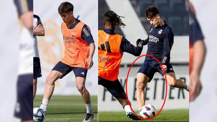 Arda Güler'in 5 aylık fiziksel değişimi şaşırttı! Real Madrid Türk yıldızı pamuklara sarıyor Arda Güler