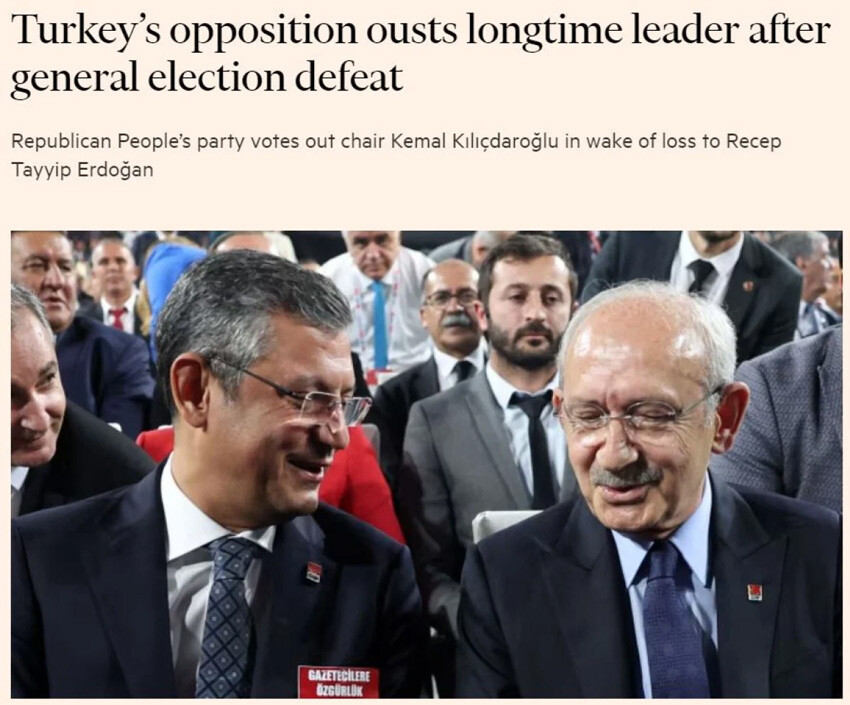 Kılıçdaroğlu 'yine' kaybetti! CHP'deki değişim dünyanın gündeminde Kılıçdaroğlu 'yine' kaybetti! CHP'deki değişim dünyanın gündeminde