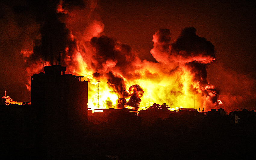 Gazze yoğun saldırı altında! İşgal ordusu 1 saatte 100 defa vurdu, hedef yine siviller oldu