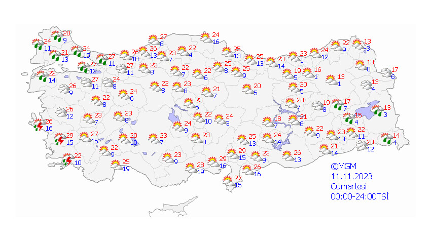 Meteoroloji paylaştı! Bu bölgelerde oturanlar dikkat: Sağanak geliyor Meteoroloji paylaştı! Bu bölgelerde oturanlar dikkat: Sağanak geliyor