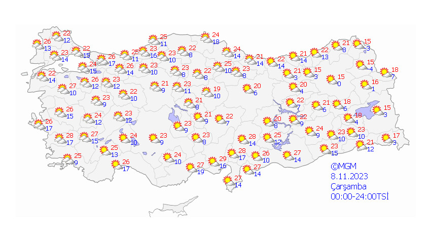 Meteoroloji paylaştı! Bu bölgelerde oturanlar dikkat: Sağanak geliyor Meteoroloji paylaştı! Bu bölgelerde oturanlar dikkat: Sağanak geliyor