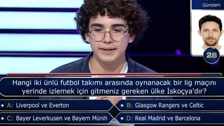 Kim Milyoner Olmak İster'de şaşırtan anlar! Futbol sorusu için 2 joker kullandı Kim Milyoner Olmak İster