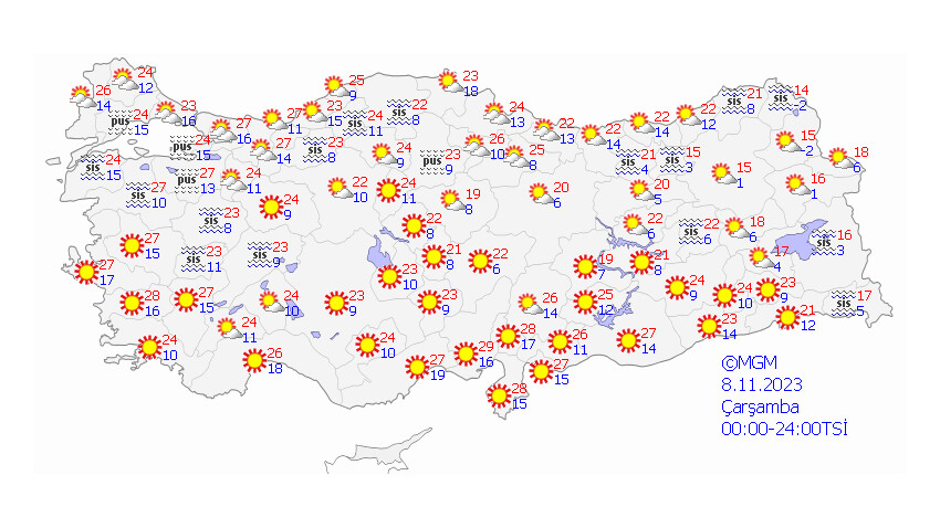 Meteoroloji İstanbul dahil 6 ili saat vererek uyardı! Hem sağanak hem sis etkili olacak  Meteoroloji İstanbul dahil 6 ili saat vererek uyardı! Hem sağanak hem sis etkili olacak