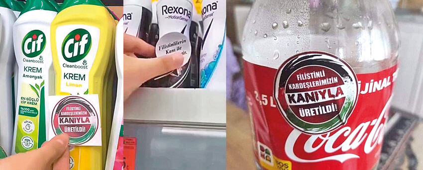 Tüketicilerden boykota tam destek: İsrail markaları ve ürünlerini almıyoruz!