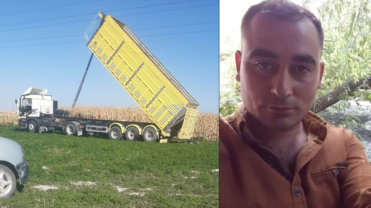 Konya&#039;da feci olay! Damper kabloya değdi, sürücü hayatını kaybetti