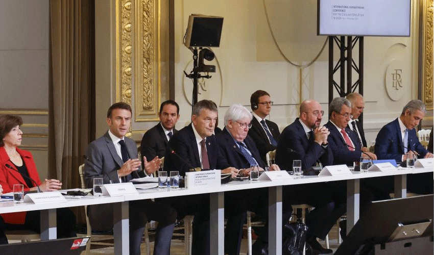 Macron'dan Gazze çağrısı: İnsani ara verilmeli Macron'dan Gazze çağrısı: İnsani ara verilmeli