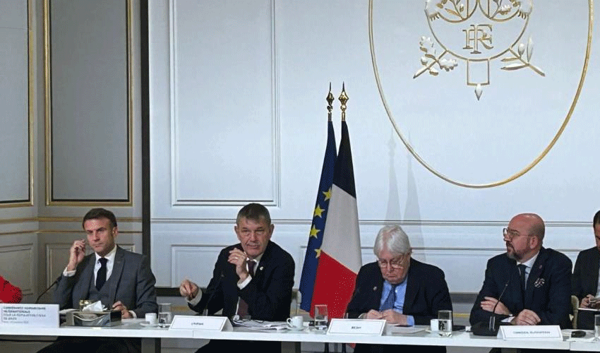 Macron'dan Gazze çağrısı: İnsani ara verilmeli Macron'dan Gazze çağrısı: İnsani ara verilmeli