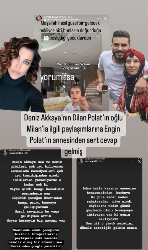 Dilan Polat’ın kayınvalidesi Şükran Polat, Deniz Akkaya’ya ateş püskürdü Dilan Polat’ın kayınvalidesi Şükran Polat, Deniz Akkaya’ya ateş püskürdü