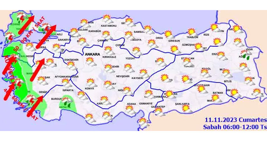 Meteoroloji'den İstanbul ve 7 il için sarı kodlu alarm! Yoğun sağanak kapıda, hazırlıklı olun Meteoroloji'den İstanbul ve 7 il için sarı kodlu alarm! Yoğun sağanak kapıda, hazırlıklı olun