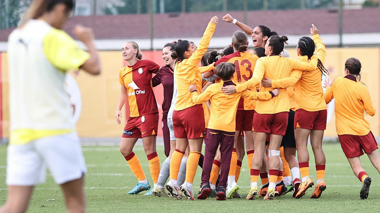 Galatasaray Petrol Ofisi derbiyi kazanıp 10 maçta 9 galibiyete ulaştı