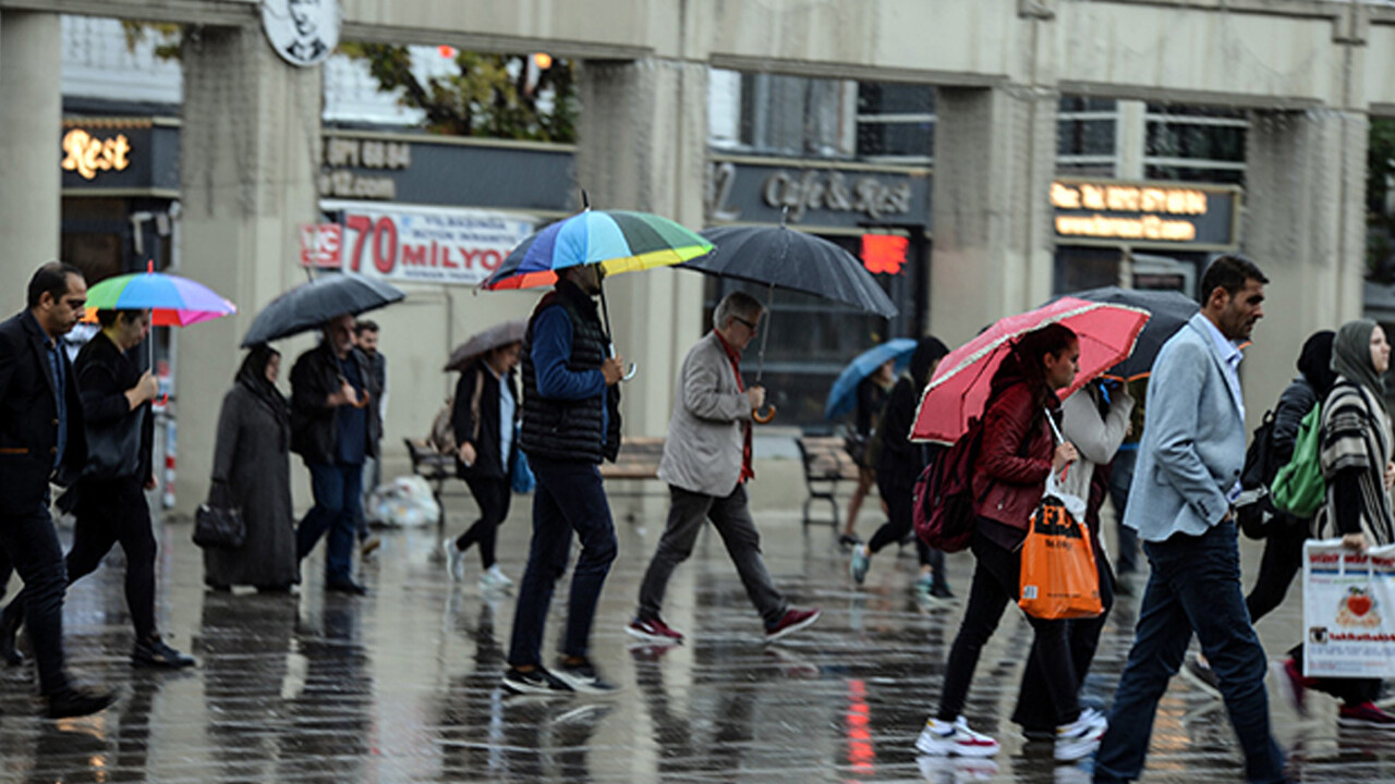 Meteoroloji&#039;den 16 kente sarı ve turuncu alarm! Çok kuvvetli sağanak geliyor (12 Kasım 2023 hava durumu)