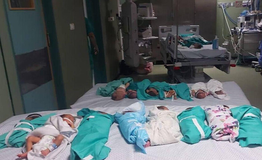 Gazze'nin kuzeyi hastanesiz kaldı! Şifa Hastanesi'nde oksijensizlikten ölen prematüre bebek sayısı 6'ya yükseldi Gazze'nin kuzeyi hastanesiz kaldı! Şifa Hastanesi'nde oksijensizlikten ölen prematüre bebek sayısı 6'ya yükseldi