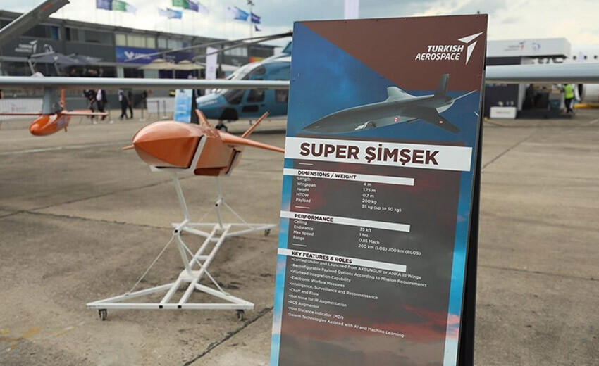 TUSAŞ'tan KAAN ve Anka 3 için Yeni Kamikaze İHA! İşte Süper Şimşek’in özellikleri