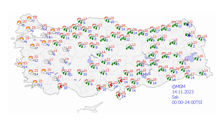 Meteoroloji yeni hafta için uyardı! Şemsiyelerinizi sakın yanınızdan ayırmayın, çok kuvvetli sağanak ve fırtına geliyor Meteoroloji yeni hafta için uyardı! Şemsiyelerinizi sakın yanınızdan ayırmayın, çok kuvvetli sağanak ve fırtına geliyor