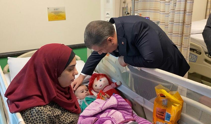 Gazzeli kanser hastaları Türkiye'de Gazzeli kanser hastaları Türkiye'de