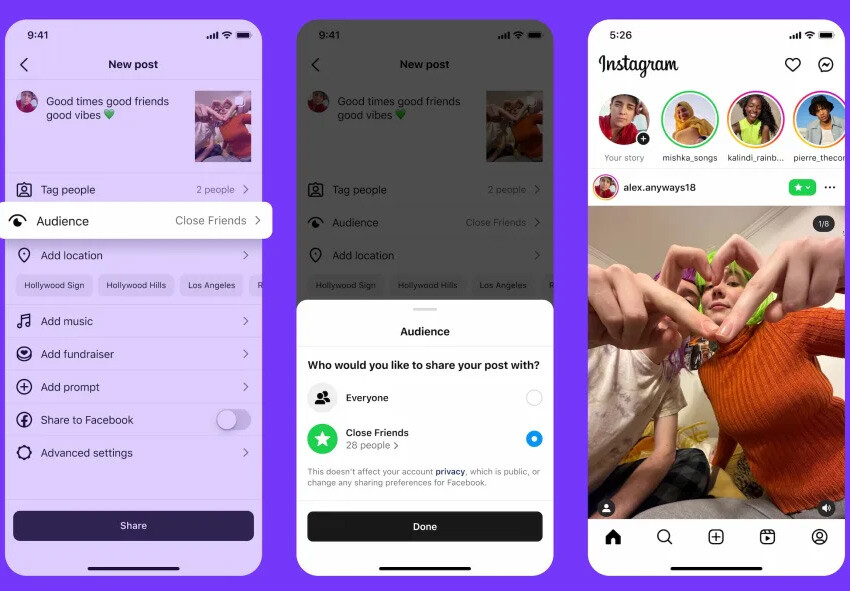 Instagram 'hedef kitle' özelliğini herkese sundu instagram reels