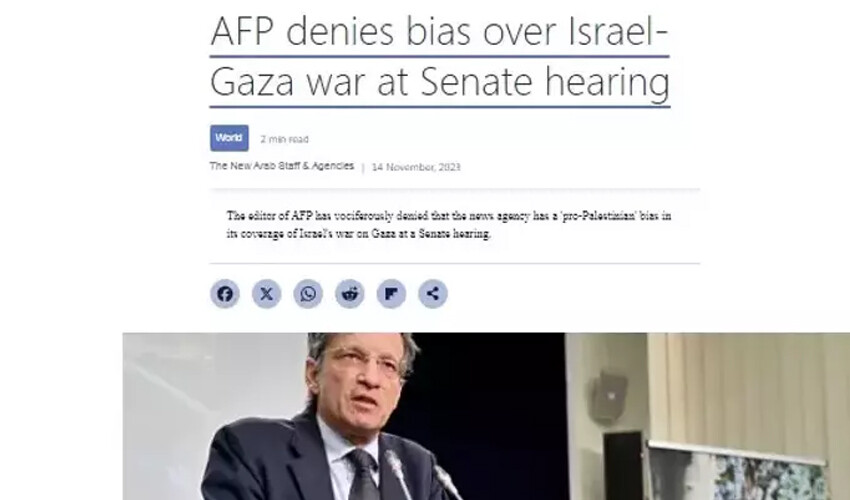 Fransa'dan basına İsrail yanlısı olun baskısı! AFP CEO'su isyan etti Fransa'dan basına İsrail yanlısı olun baskısı! AFP CEO'su isyan etti