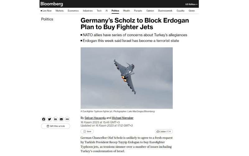 Erdoğan’ın Berlin ziyareti öncesi dikkat çeken iddia! Haluk Bayraktar’dan Bloomberg’e Kızılma ile cevap