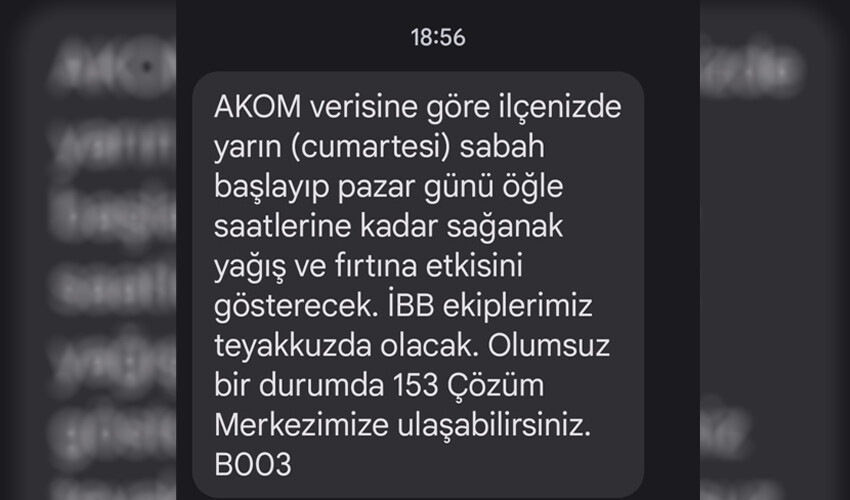 İstanbullulara peş peşe uyarı! Yarına dikkat: Fırtına ve kuvvetli sağanak bekleniyor İstanbullulara peş peşe uyarı! Yarına dikkat: Fırtına ve kuvvetli sağanak bekleniyor