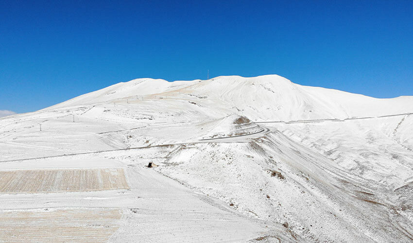 Kar yağışı etkisini gösterdi: Kartpostallık görüntüler ortaya çıktı