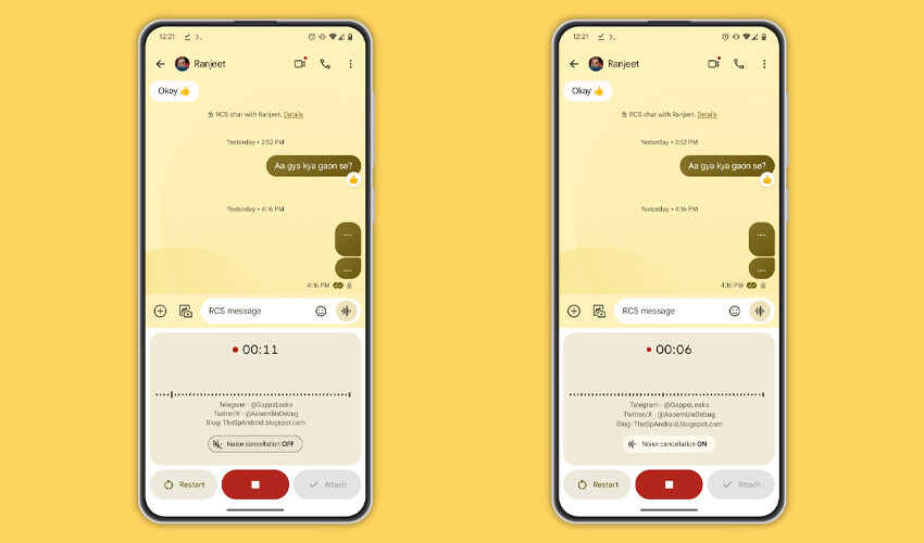 Google Mesajlar'a yıllardır beklenen o özellik geliyor! Google Mesajlar gürültü engelleme özelliği