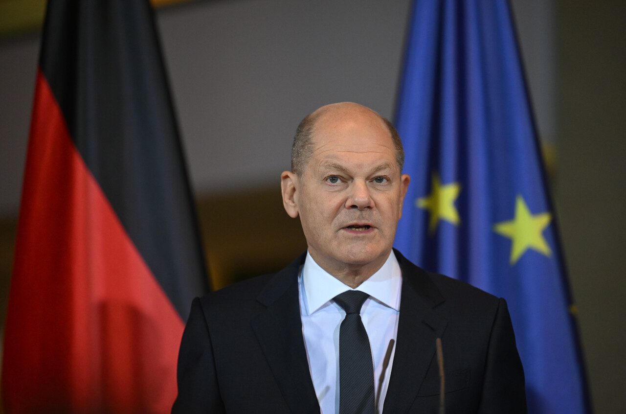 Almanya Başbakanı Scholz: "İki devletli çözüm hedef olmalı" Almanya Başbakanı Scholz: "İki devletli çözüm hedef olmalı"