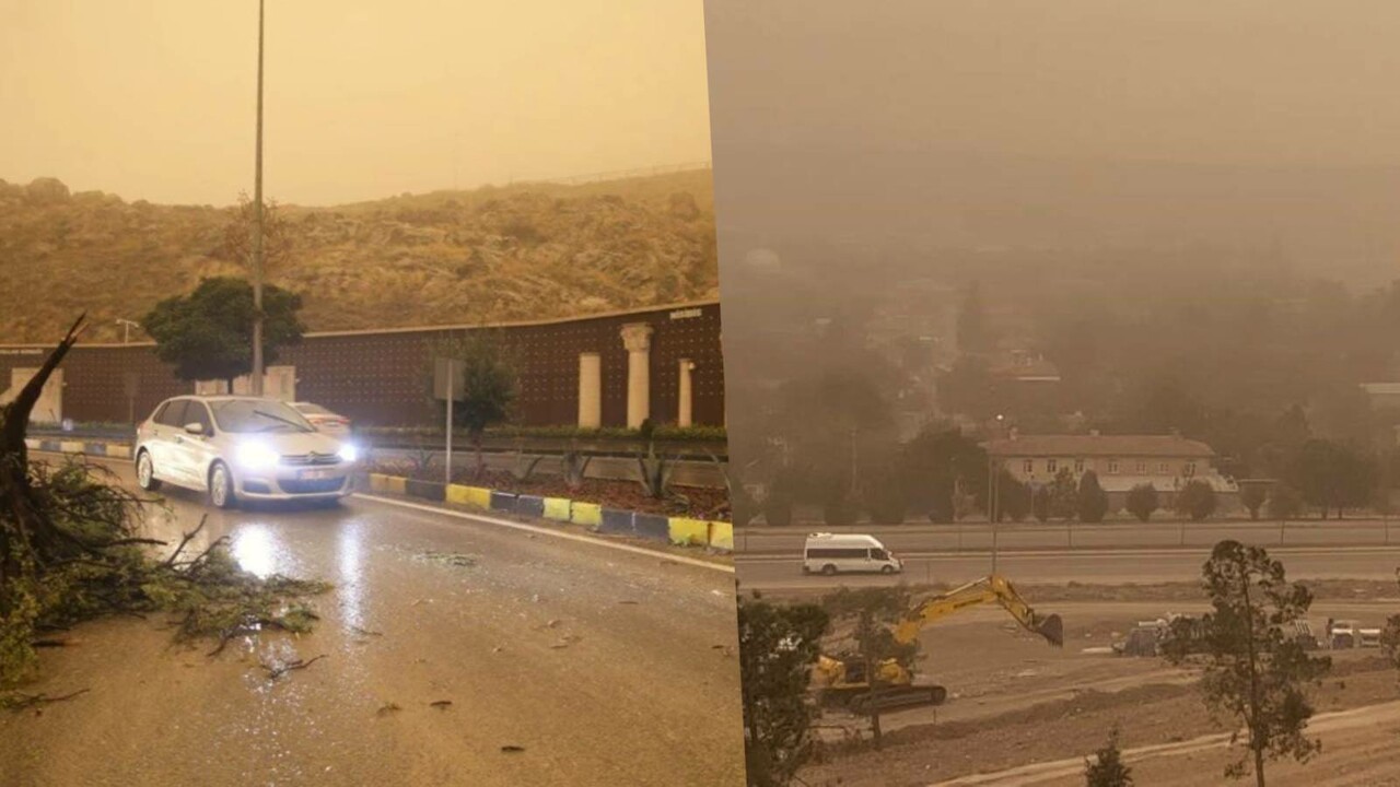 Suriye’den gelen toz bulutu iki ili esir aldı