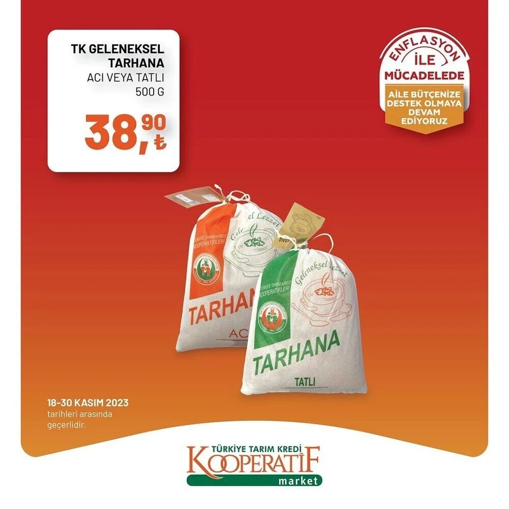 Tarım Kredi Kooperatif Market Kasım ayı özel indirim listesini açıkladı: İşte 19-30 Kasım arası kampanyalı ürünler Tarım Kredi Kooperatif Market Kasım ayı özel indirim listesini açıkladı: İşte 19-30 Kasım arası kampanyalı ürünler