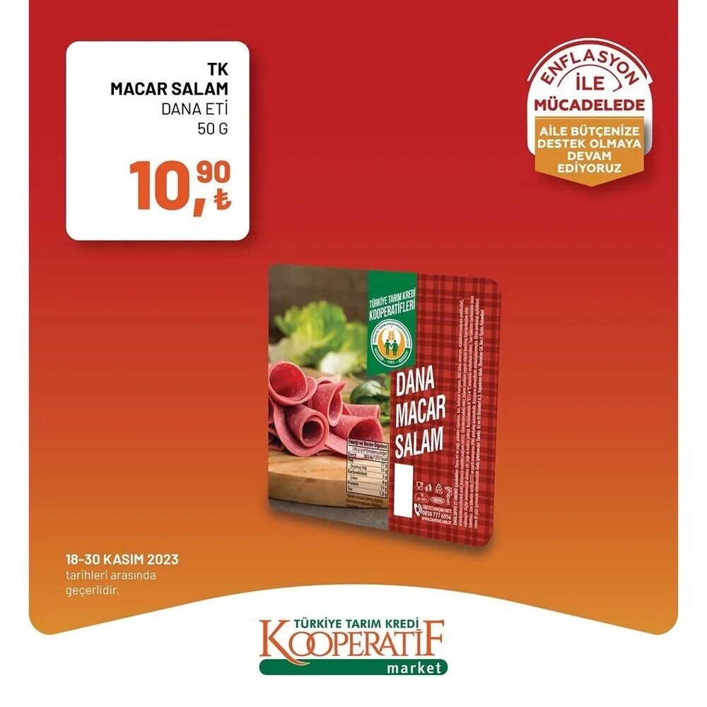 Tarım Kredi Kooperatif Market Kasım ayı özel indirim listesini açıkladı: İşte 19-30 Kasım arası kampanyalı ürünler Tarım Kredi Kooperatif Market Kasım ayı özel indirim listesini açıkladı: İşte 19-30 Kasım arası kampanyalı ürünler