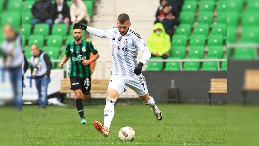 Ante Rebic'ten Sakaryaspor'a jeneriklik gol! Beşiktaş'ın Hırvat yıldızı kalitesini gösterdi Rebic