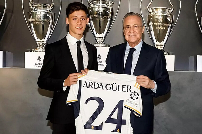 Real Madrid yine bir Türk'ün peşinde! Arda Güler'in ardından gözüne kestirdi... Real Madrid yine bir Türk'ün peşinde! Arda Güler'in ardından gözüne kestirdi...