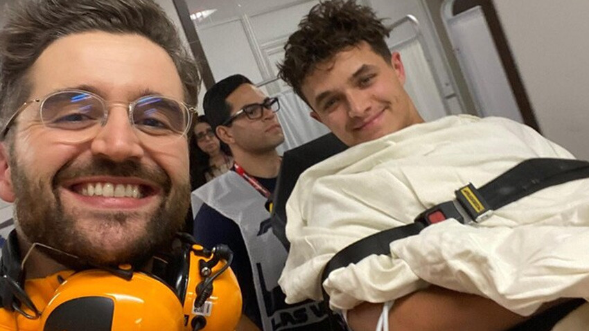 Lando Norris sezon finaline hazır! Hastaneden paylaşım yaptı Lando Norris sezon finaline hazır! Hastaneden paylaşım yaptı